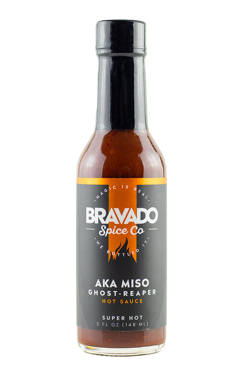 Aka Miso Ghost Reaper Hot Sauce | Bravado Spice Co