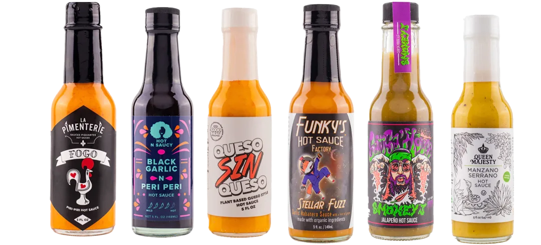Medium hot sauces