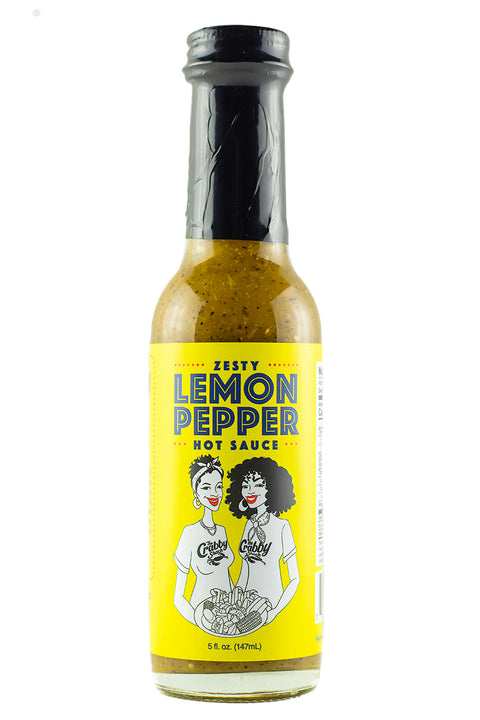 Zesty Lemon Pepper Hot Sauce | The Crabby Shack
