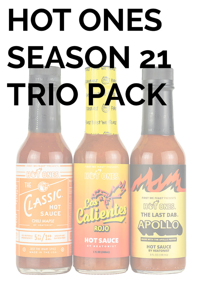 Hot Ones Hot Sauce Trio Pack - Season 21 | HEATONIST
