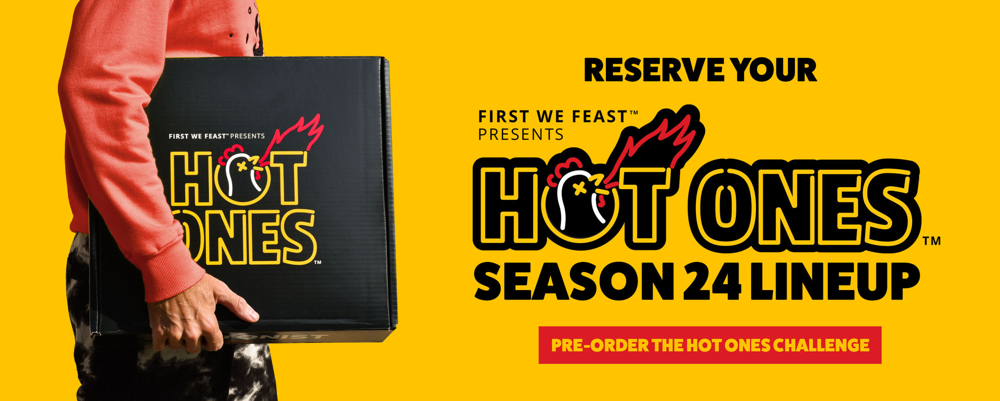 Reserve your hot ones hot sauce lineup