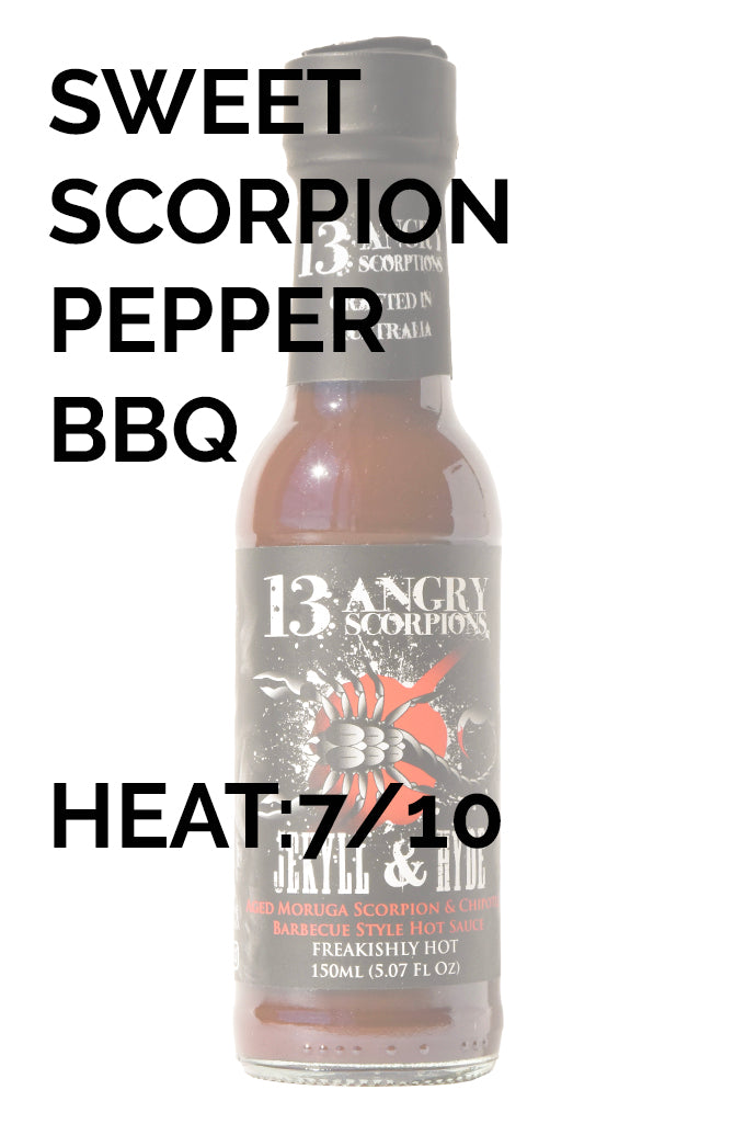 Jekyll & Hyde Hot Sauce | 13 Angry Scorpions
