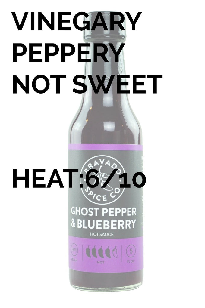 Ghost Pepper & Blueberry Hot Sauce | Bravado Spice Co