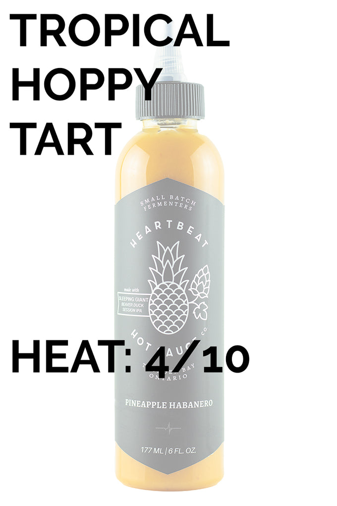 Pineapple Habanero Hot Sauce | Heartbeat Hot Sauce