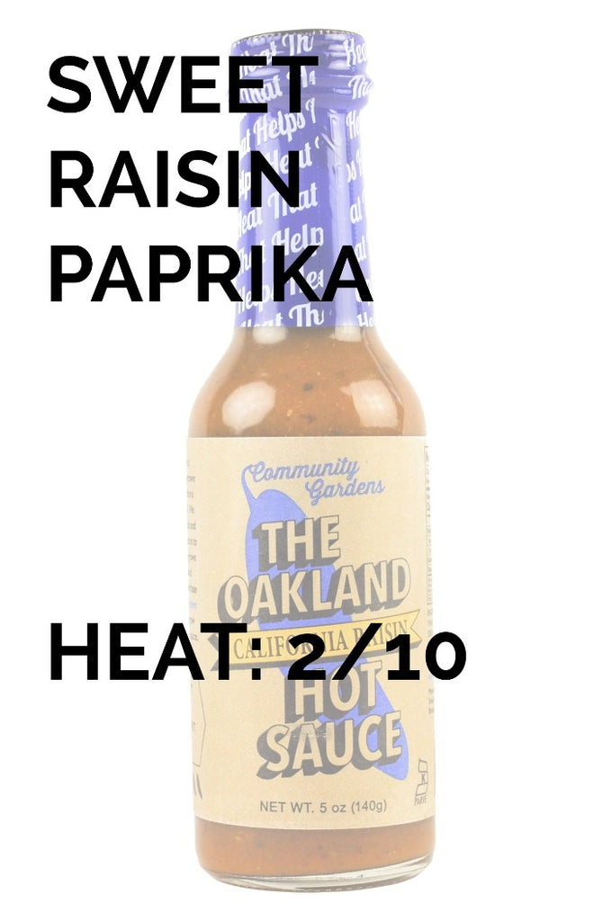 California Raisin Hot Sauce | Small Axe Peppers