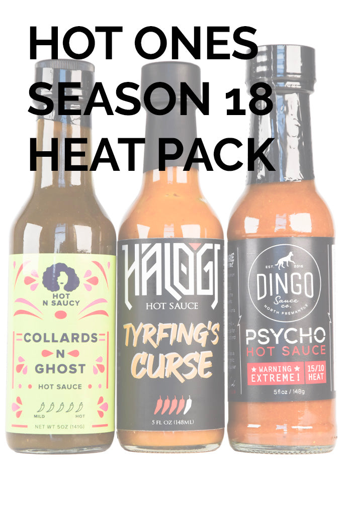 Hot Ones Season 18 Heat Pack | Hot Ones Hot Sauce