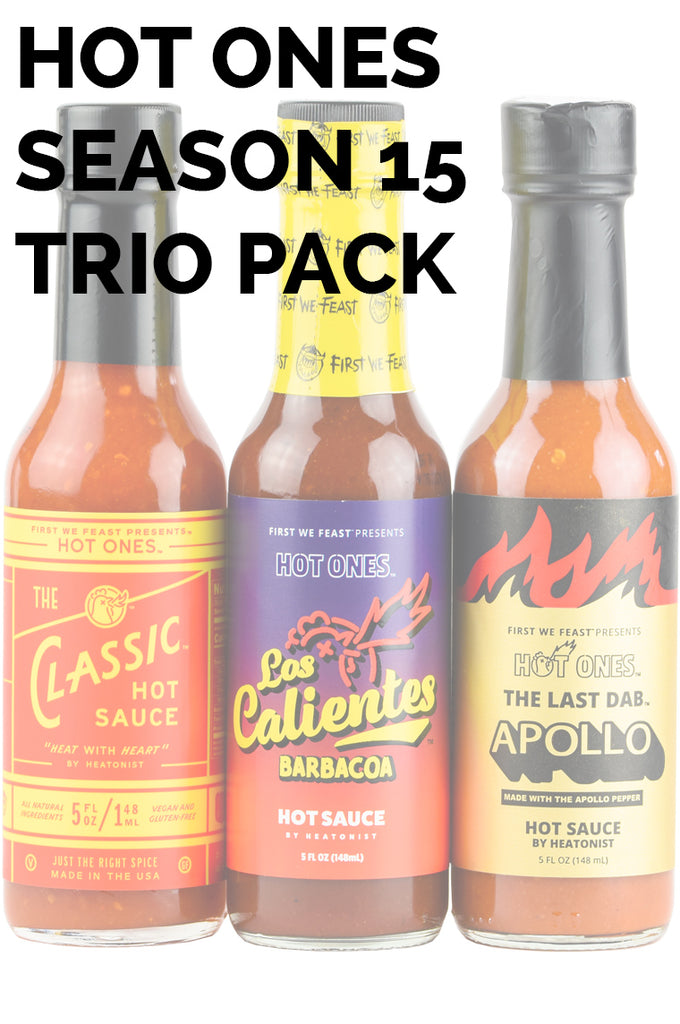 Hot Ones Hot Sauce Trio Pack - Season 15