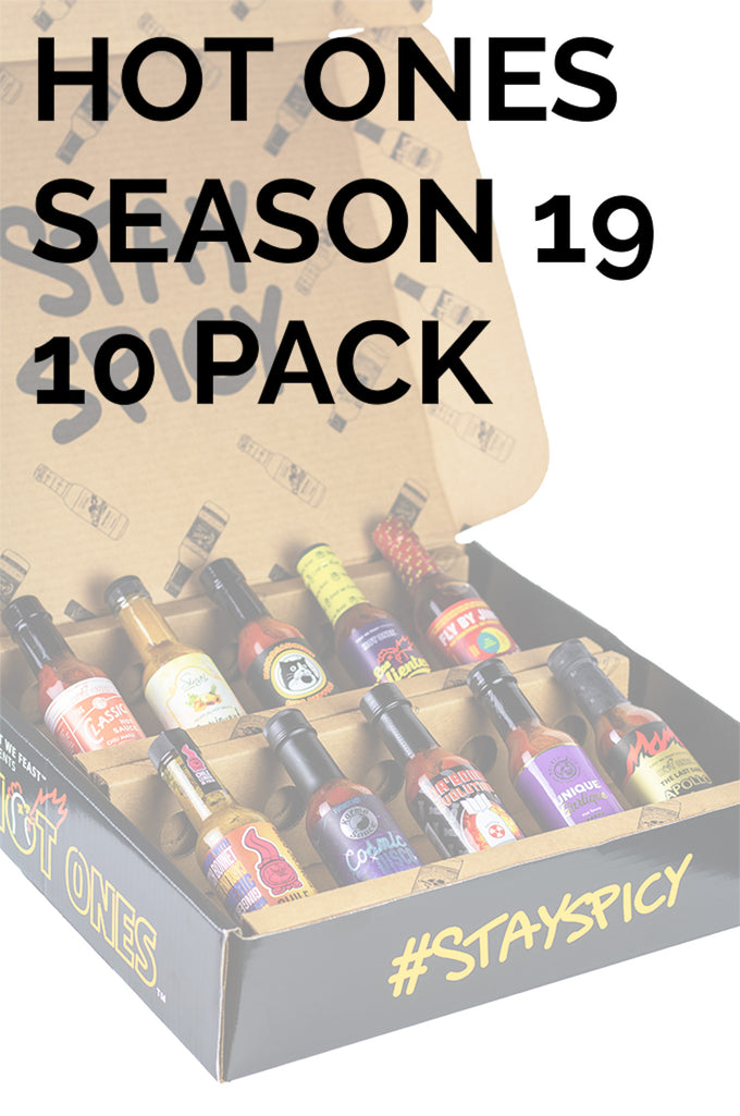 Hot Ones Hot Sauce 10 Pack - Season 19 | HEATONIST