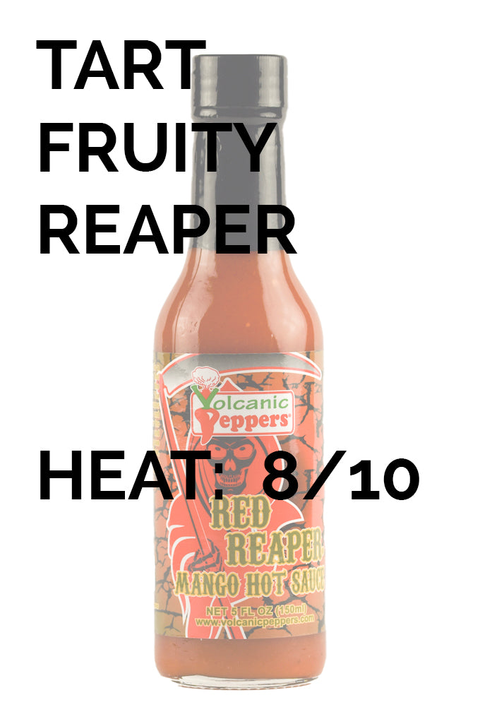 Red Reaper Mango Hot Sauce | Volcanic Peppers