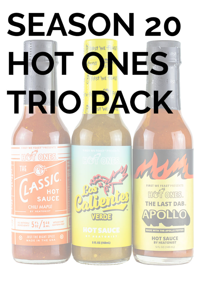 Hot Ones Hot Sauce Trio Pack Season 20