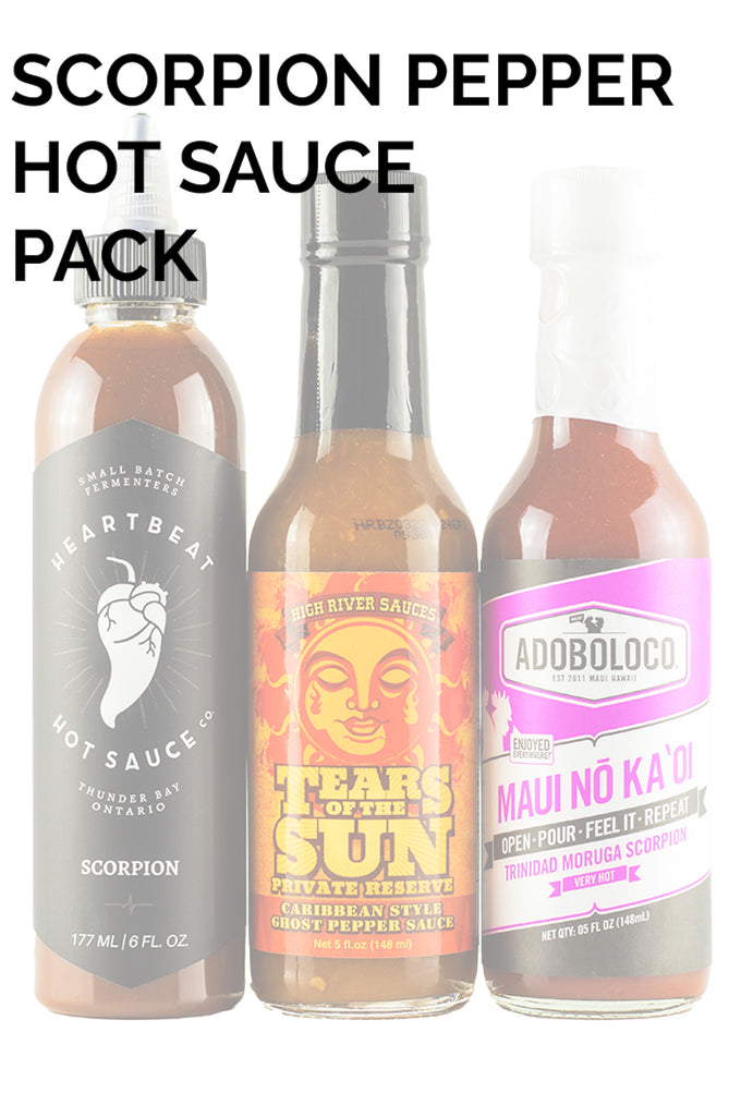 Scorpion Pepper Hot Sauce Pack