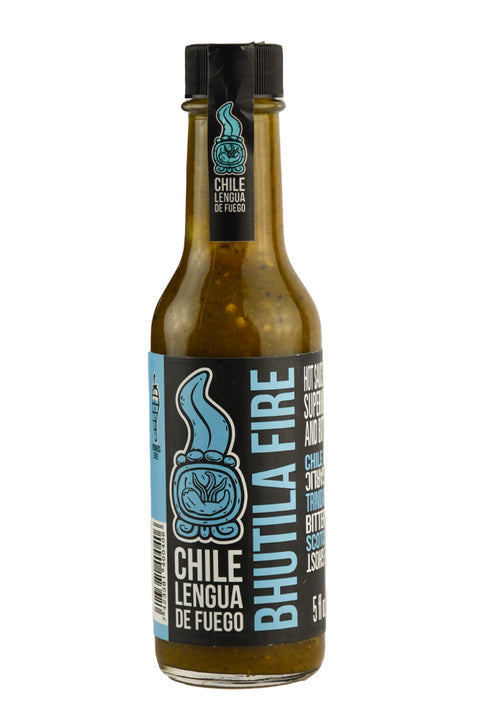 Bhutila Fire Hot Sauce | Chile Lengua de Fuego