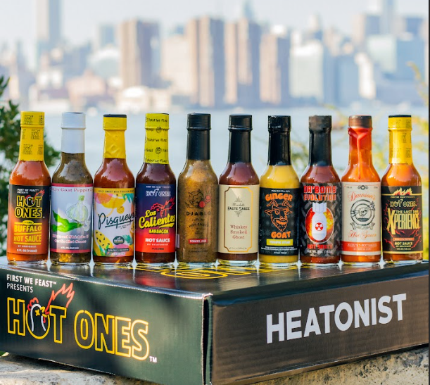 Hot Ones Hot Sauce Lineup 10Packs HEATONIST