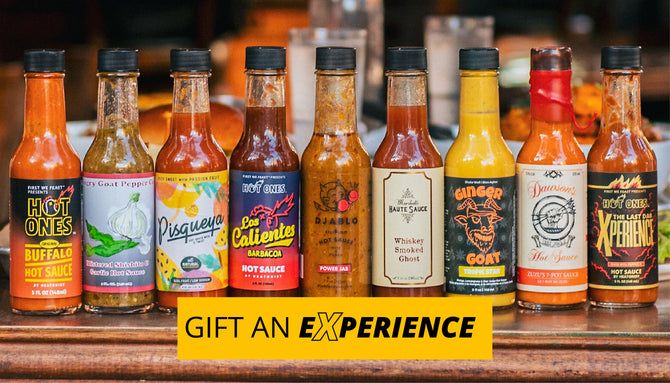 Hot Ones Season 20 Lineup, Hot Sauce Challenge Kit Made with Natural  Ingredients, Unique Condiment Gift Box is the Ultimate Variety Pack for  Spice