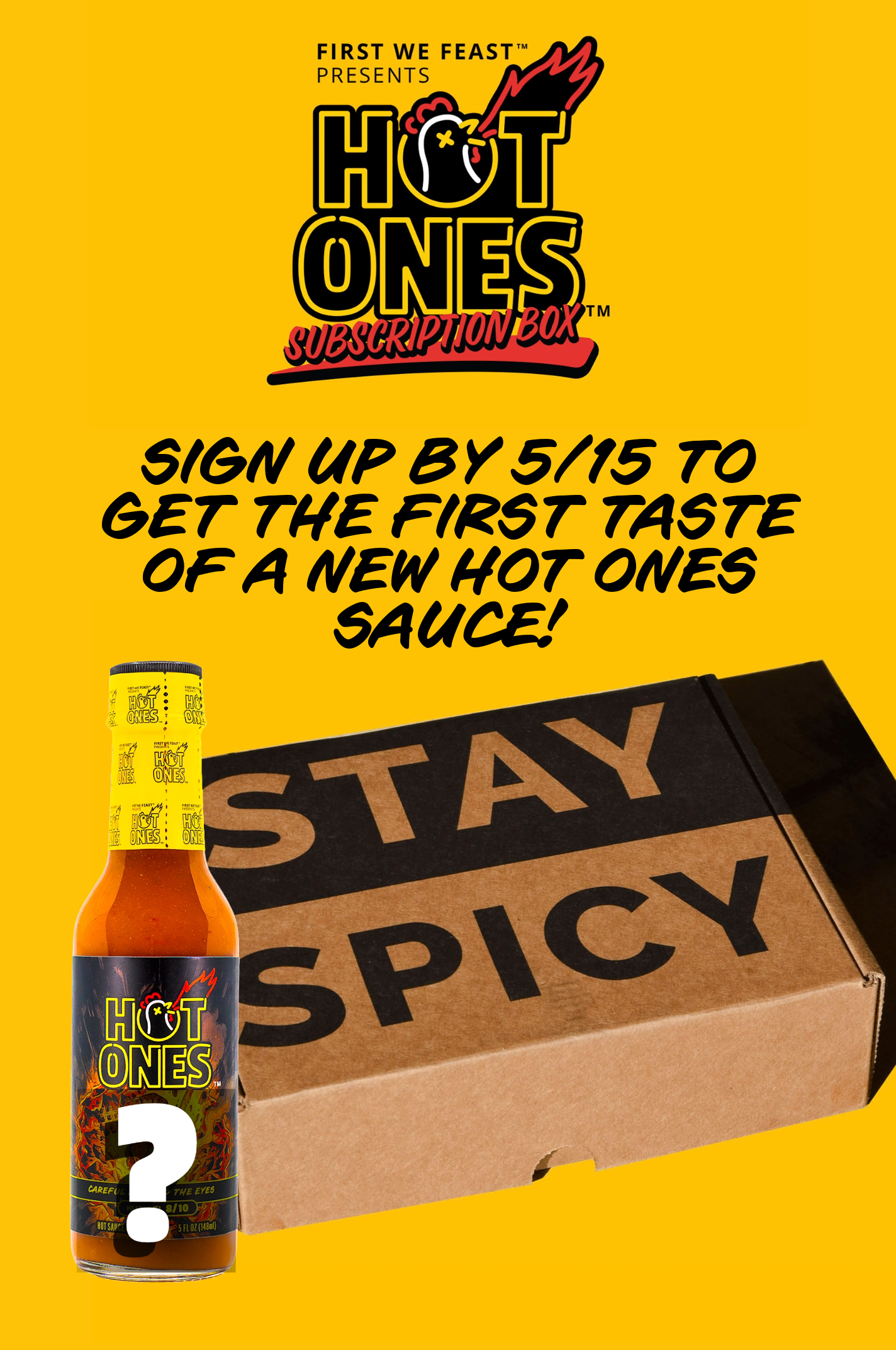Monthly Hot Ones Box