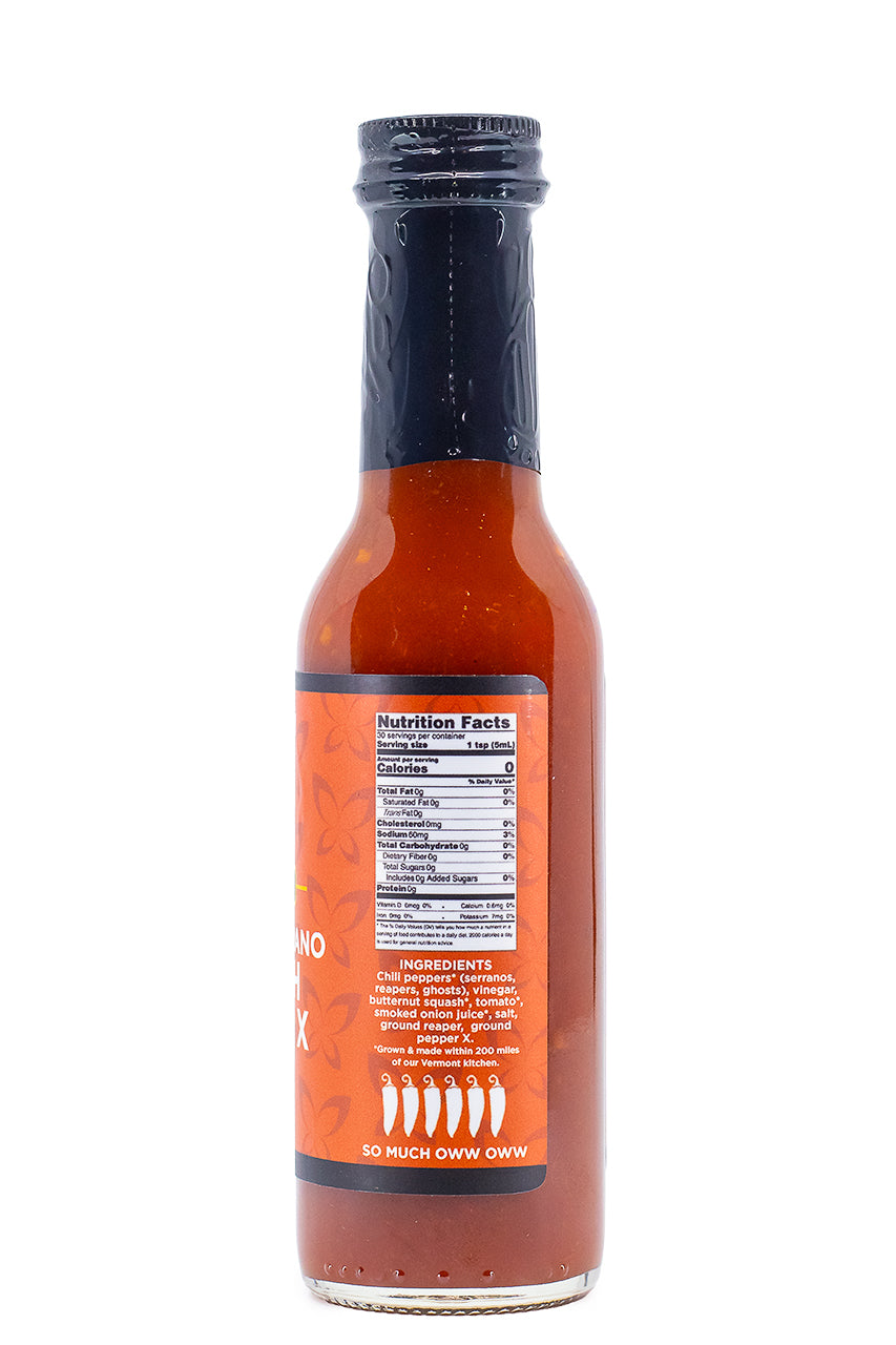 Smoked Serrano Squash Reaper X by Butterfly Bakery | HEATONIST Smoked Serrano Squash Reaper X by Butterfly Bakery | HEATONIST