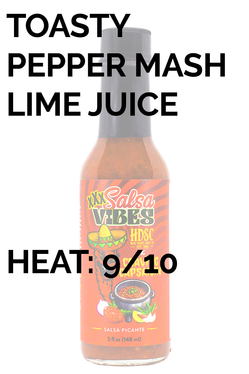 XXX Salsa Vibes | High Desert Sauce Co. | HEATONIST