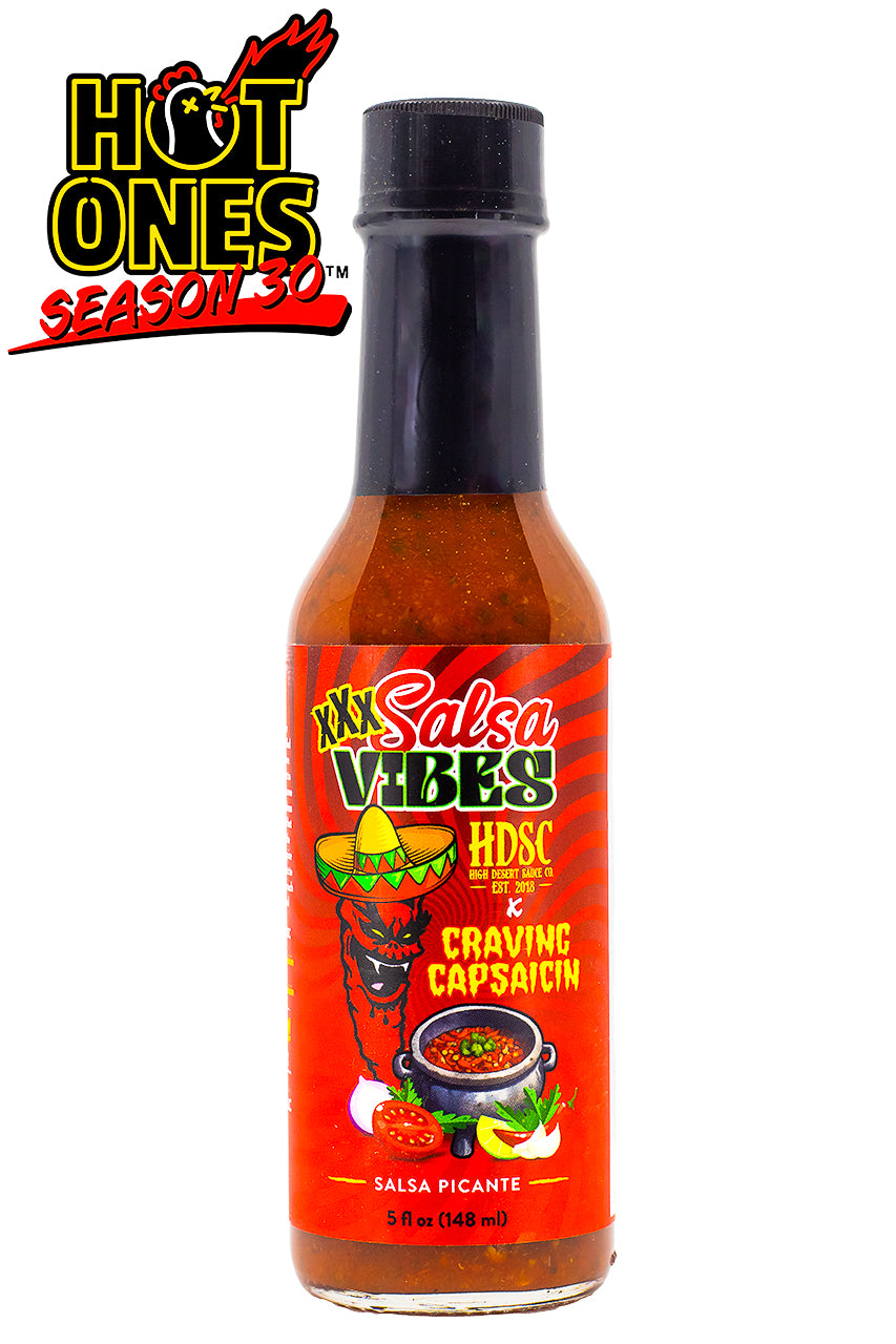 XXX Salsa Vibes | High Desert Sauce Co. | HEATONIST