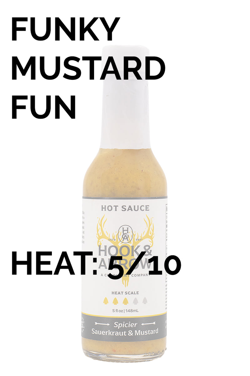 Spicier Sauerkraut & Mustard | Hook & Arrow
