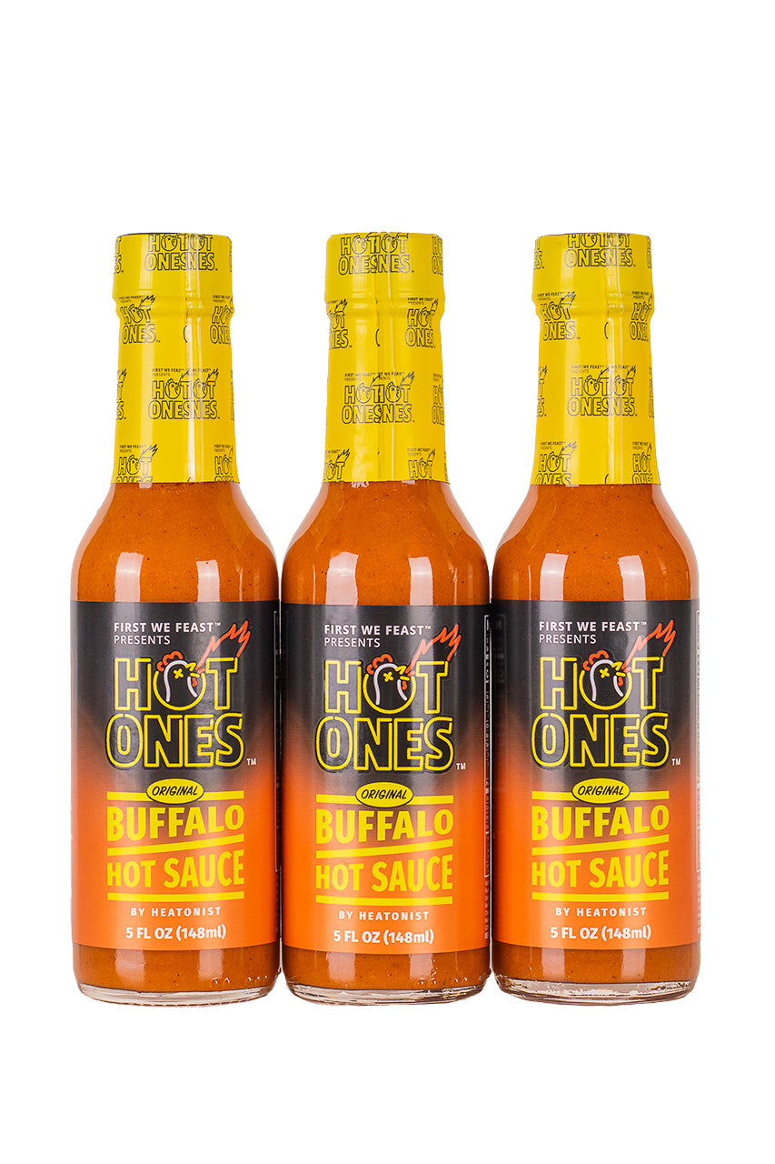 Buffalo Hot Sauce 3-Pack | Hot Ones Hot Sauce