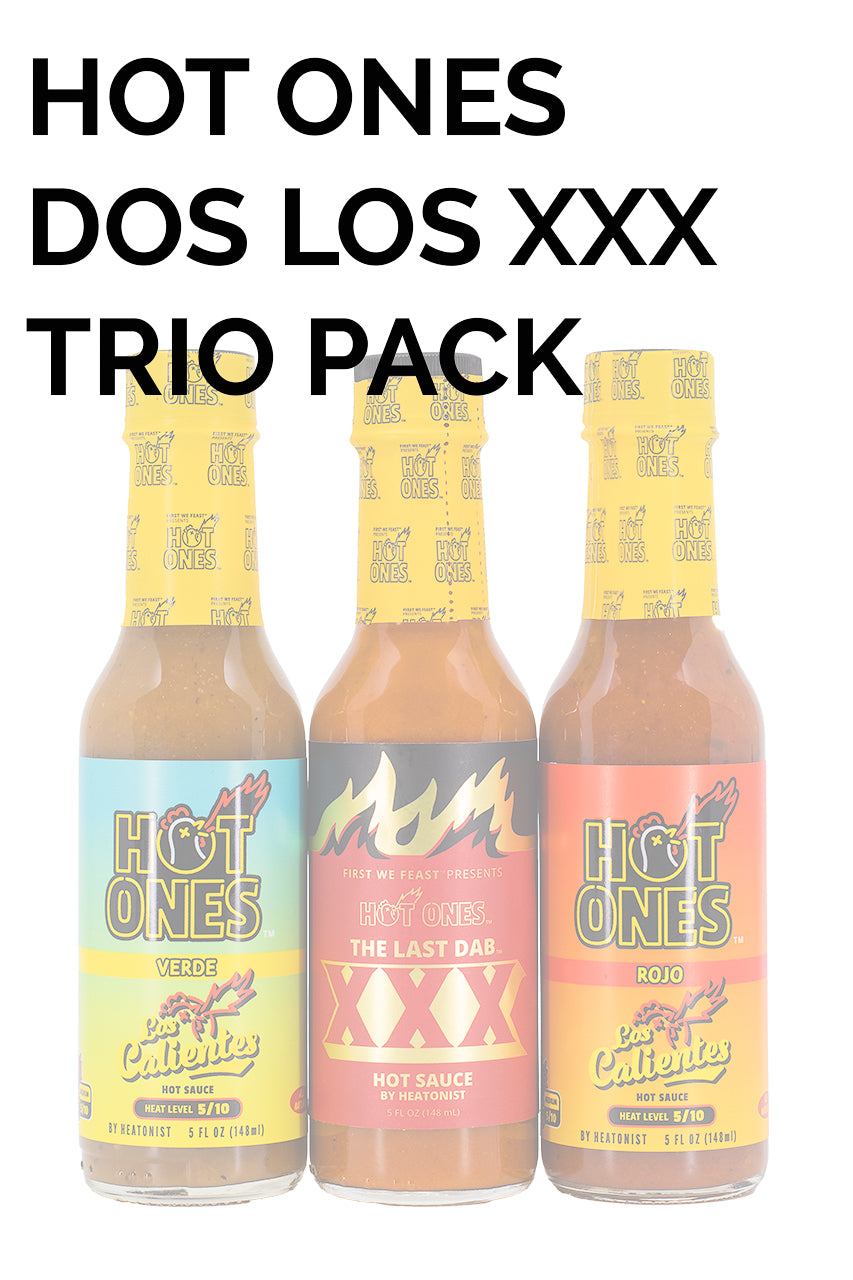 Dos Los XXX Trio Pack | Hot Ones Hot Sauce