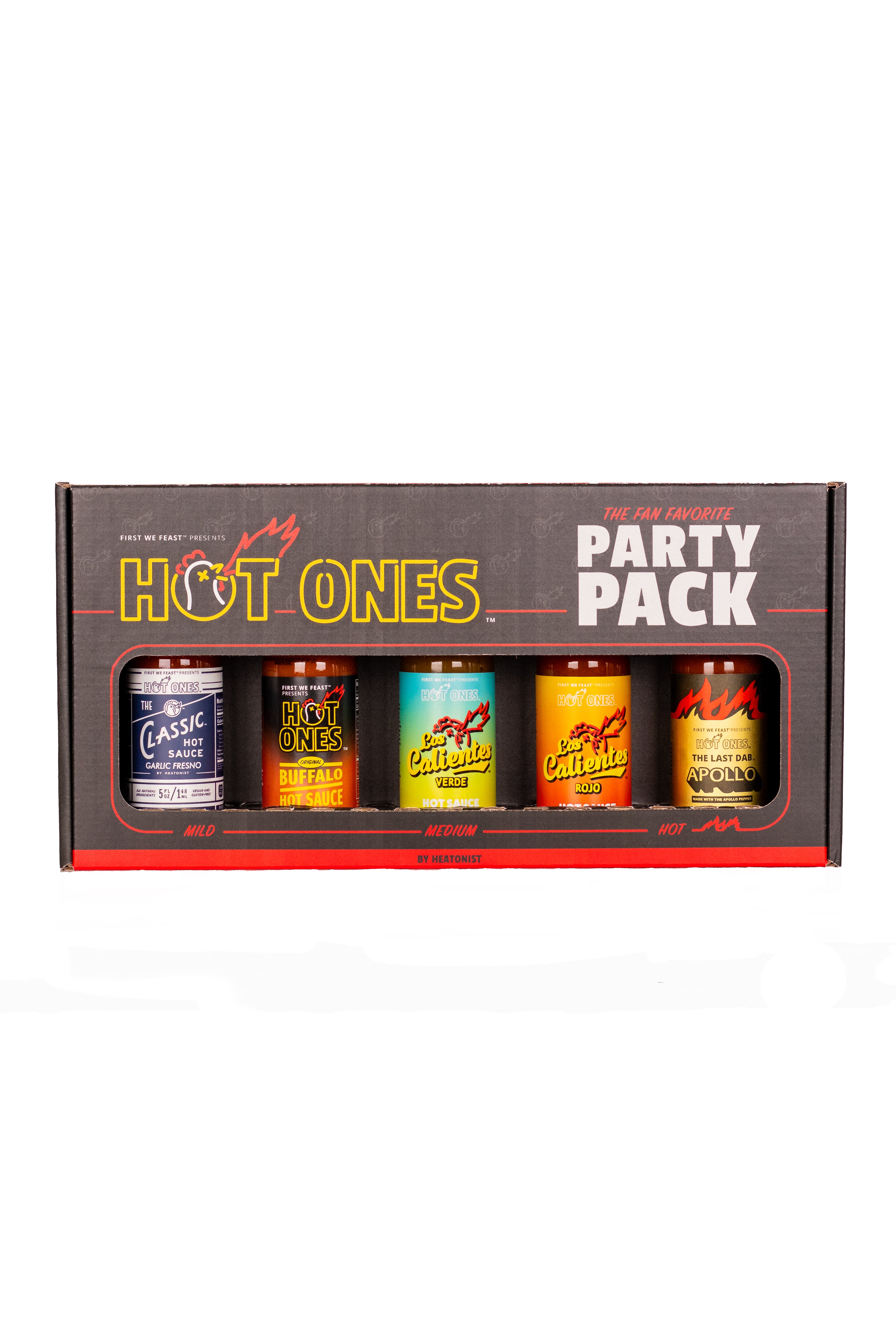 Fan Favorite Party Pack | Hot Ones Hot Sauce