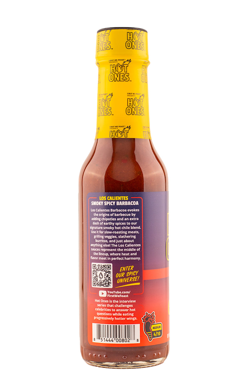 Los Calientes Barbacoa | Hot Ones Hot Sauce