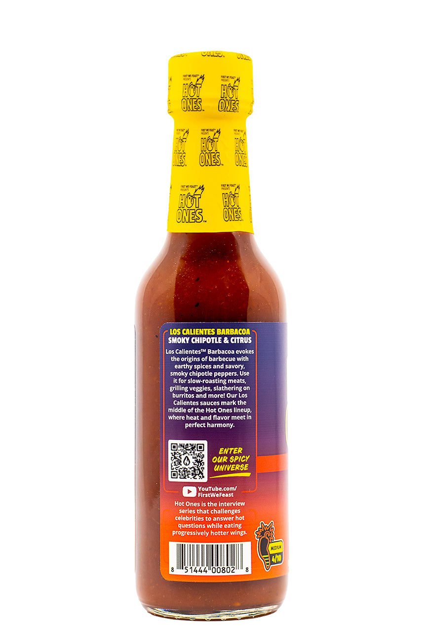 Hot Ones Hot Sauce Los Calientes Barbacoa | HEATONIST