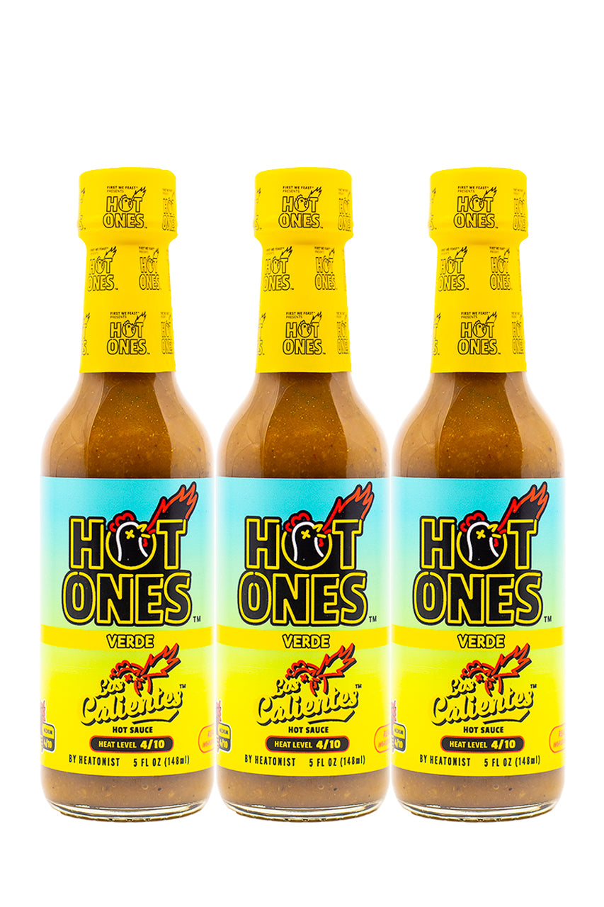 Los Calientes Verde 3-Pack | HEATONIST