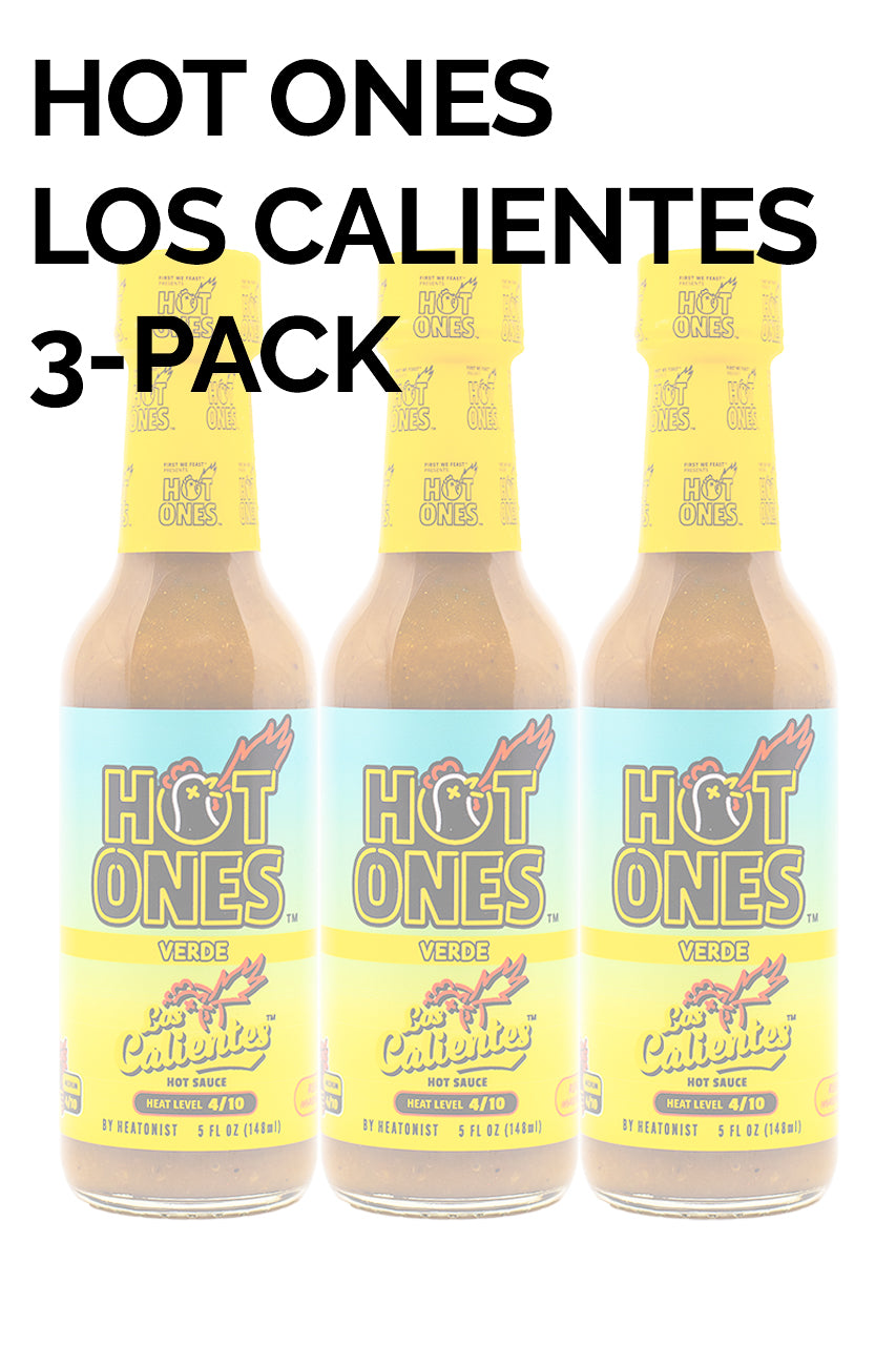 Los Calientes Verde 3-Pack | HEATONIST