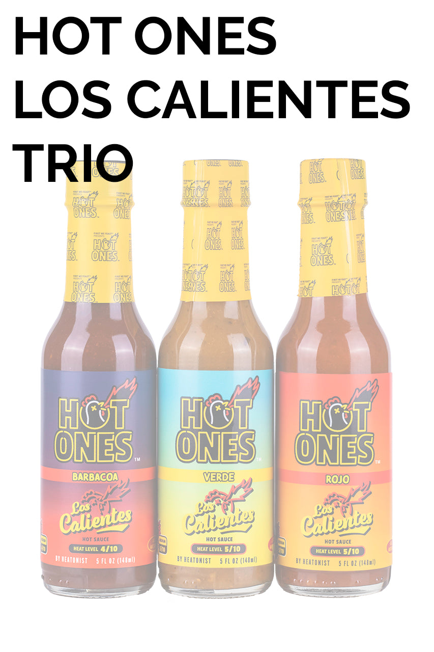 Los Calientes Trio Pack | Hot Ones Hot Sauce