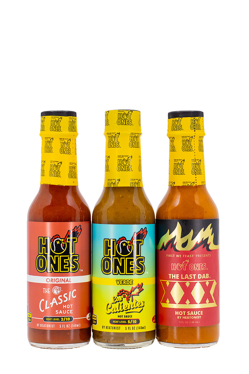 Hot Ones Hot Sauce Trio - Season 24 | HEATONIST