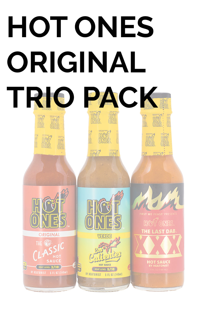 Hot Ones Trio Pack - Original | Hot Ones Hot Sauce