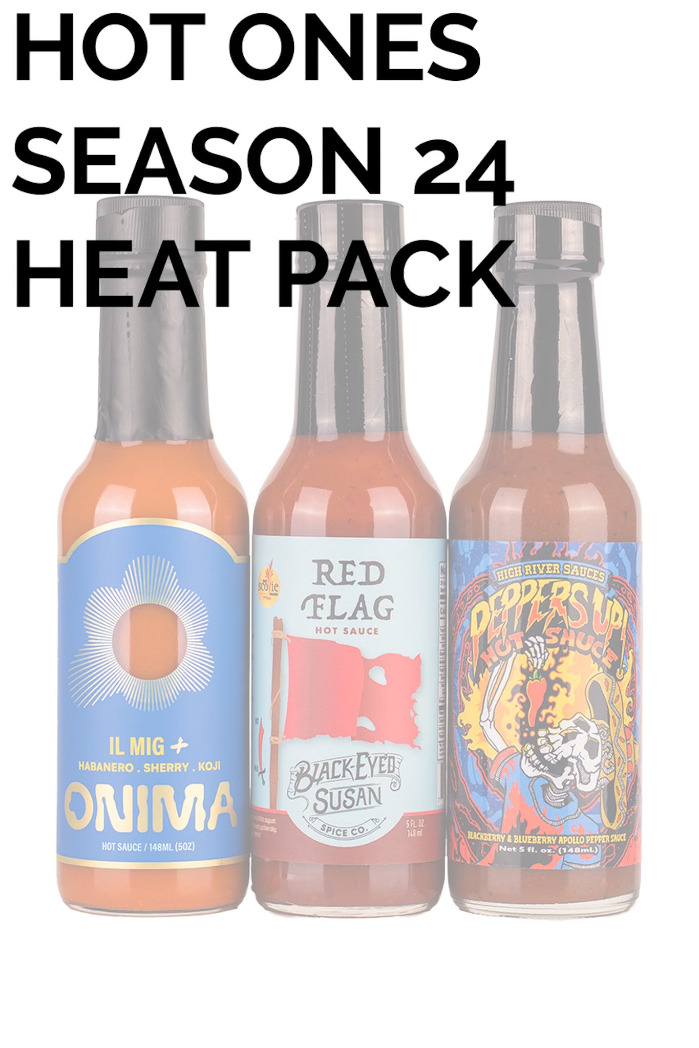 Hot Ones Hot Sauce Heat Pack - Season 24 | HEATONIST