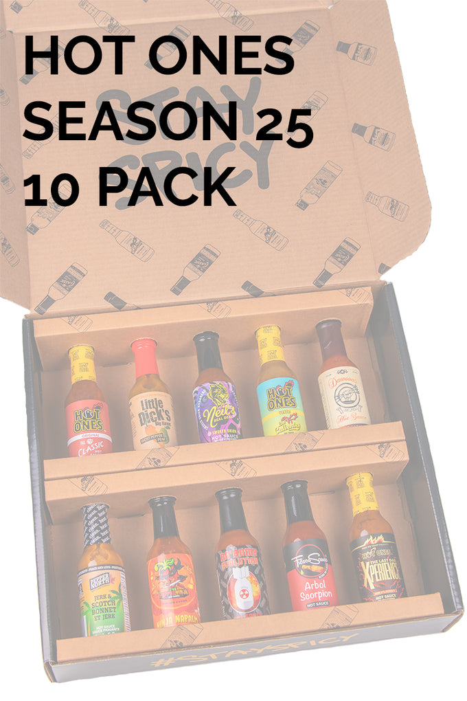 Hot Ones Hot Sauce 10 Pack - Season 25