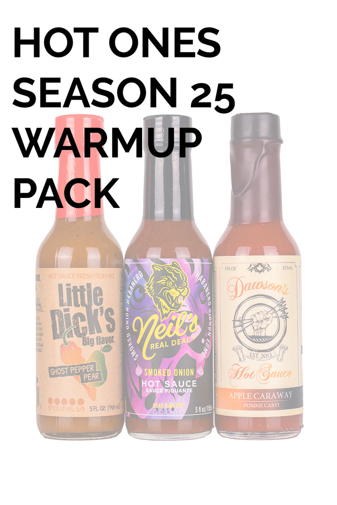 Hot Ones Hot Sauce Warmup Pack - Season 25