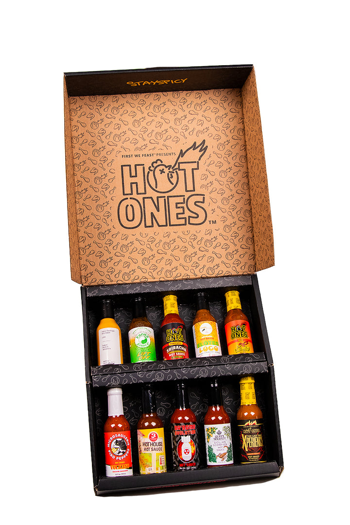 Hot Ones Hot Sauce 10 Pack Season 25 HEATONIST