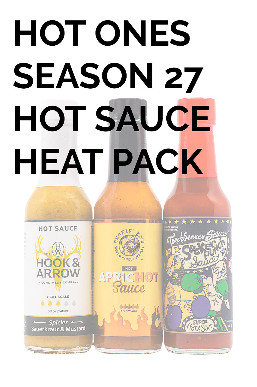 Hot Ones Hot Sauce Heat Pack - Season 27 | HEATONIST