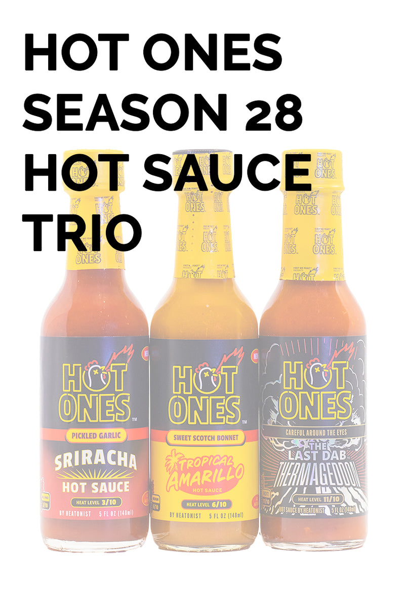 Hot Ones Hot Sauce Trio Pack - Season 28