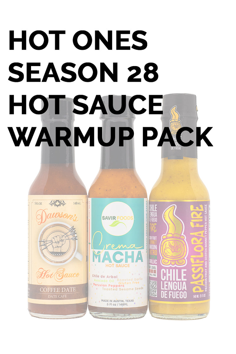 Hot Ones Hot Sauce Warm Up Pack - Season 28