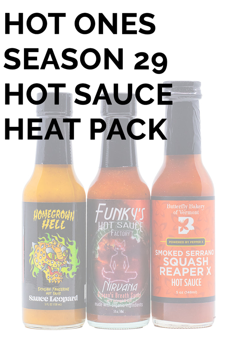 Hot Ones Hot Sauce Heat Pack - Season 29