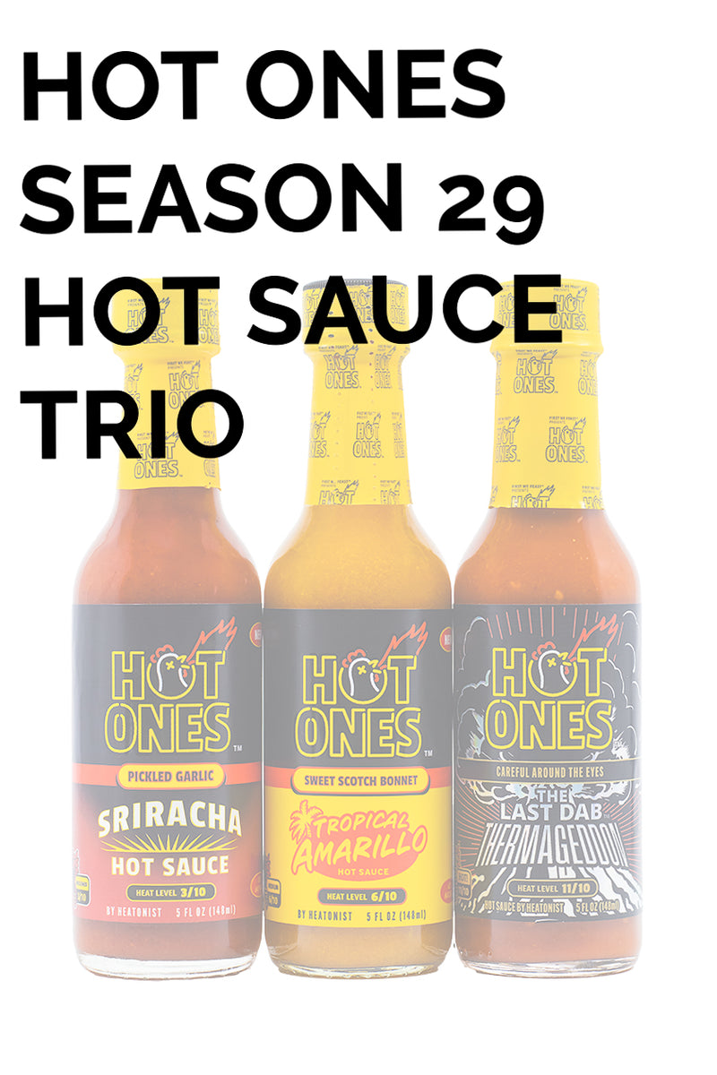 Hot Ones Hot Sauce Trio Pack - Season 29