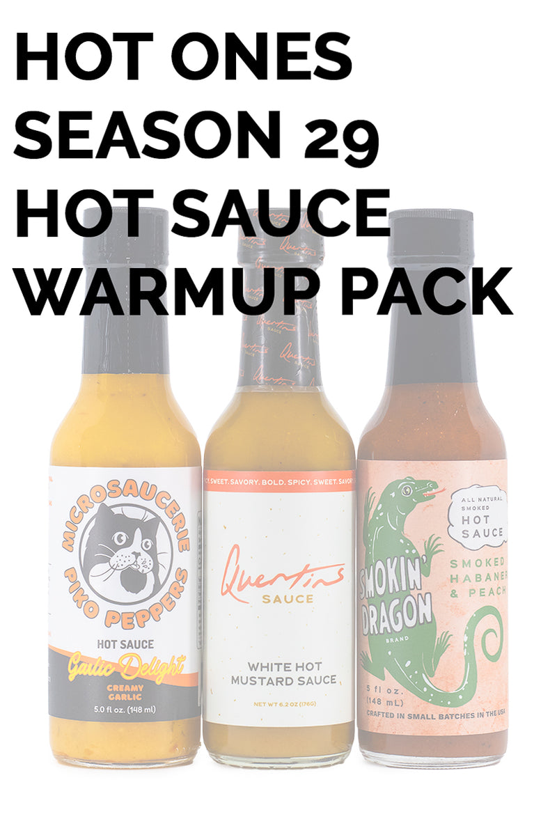 Hot Ones Hot Sauce Warm Up Pack - Season 29