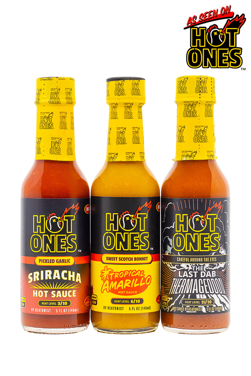 Hot Ones Hot Sauce Trio Pack - Season 30