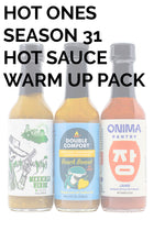 Hot Ones Hot Sauce Warm Up Pack - Season 31