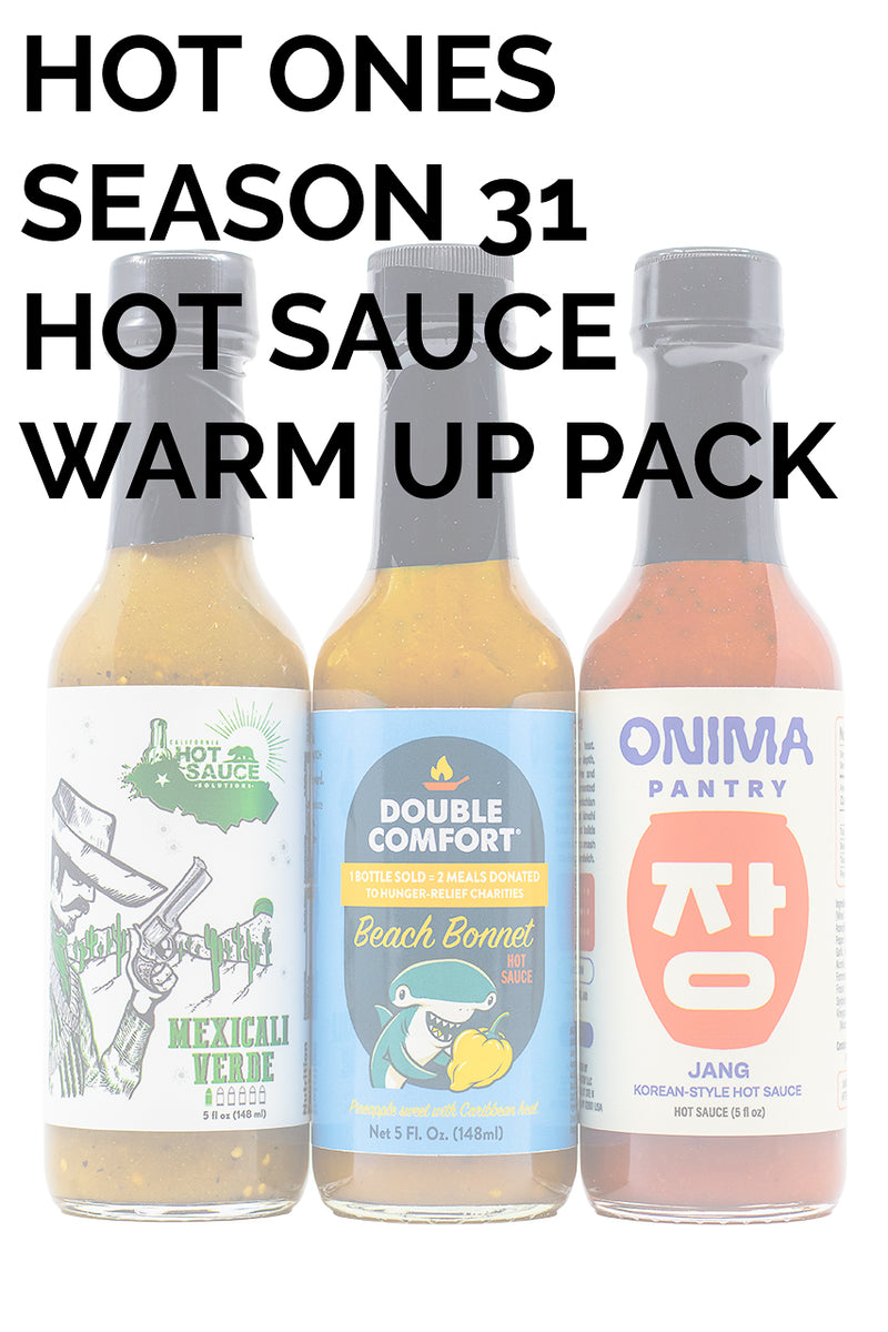 Hot Ones Hot Sauce Warm Up Pack - Season 31