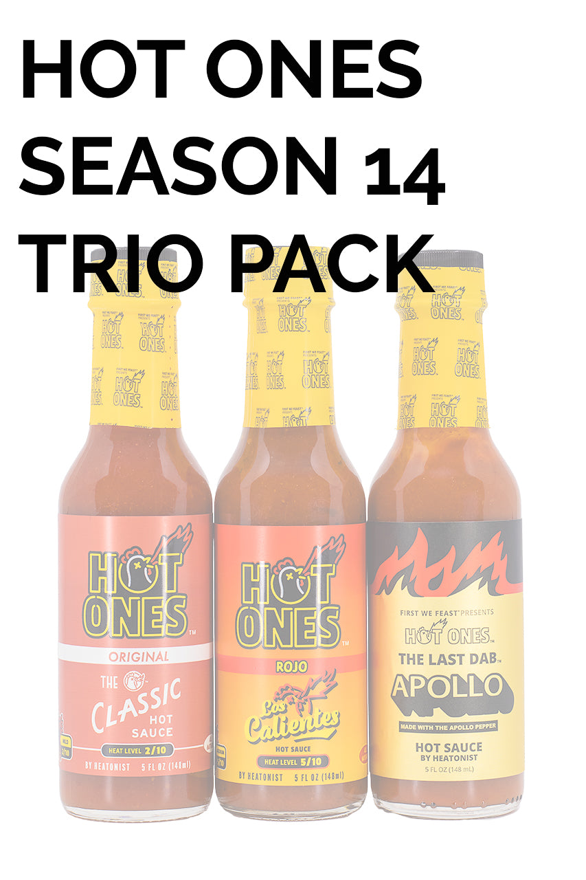 Hot Ones Hot Sauce Trio Pack - Season 14