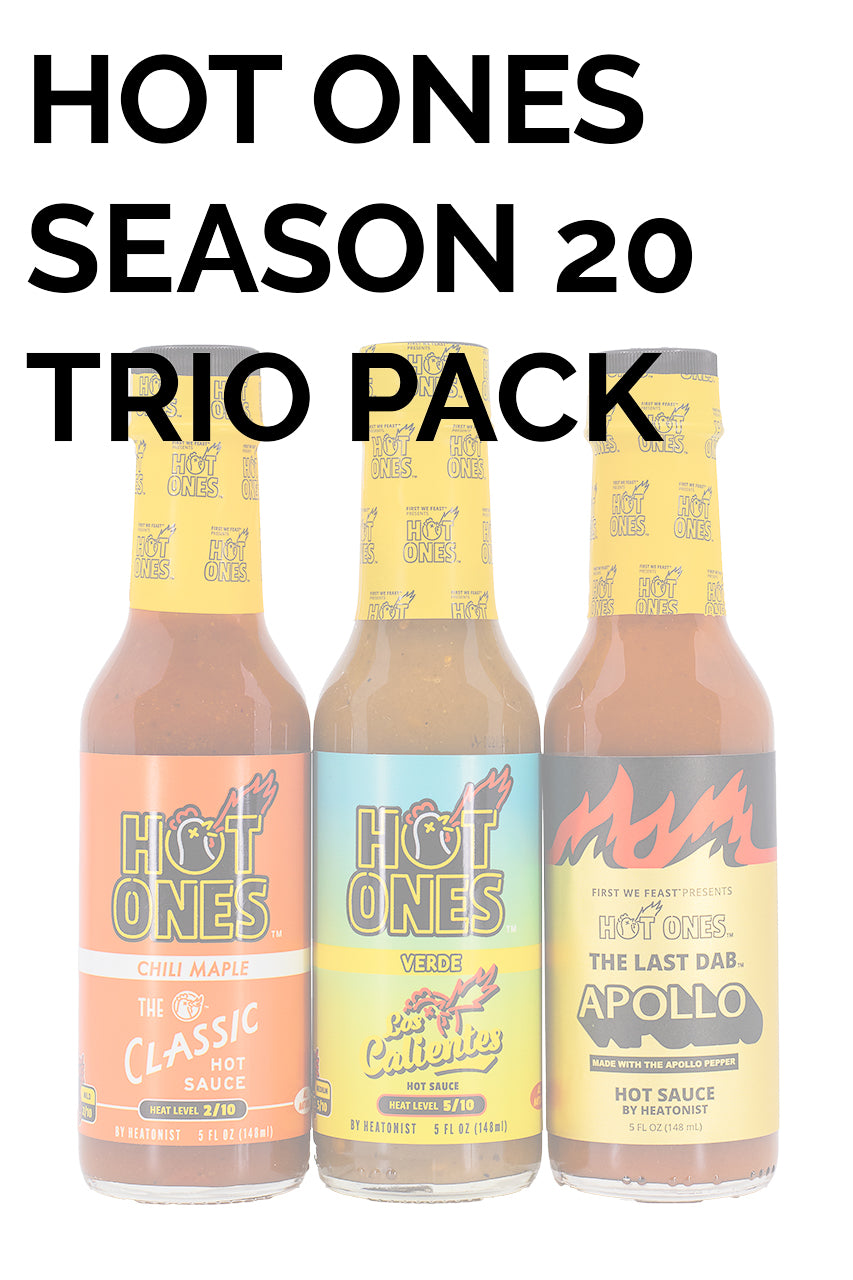 Hot Ones Hot Sauce Trio Pack Season 20