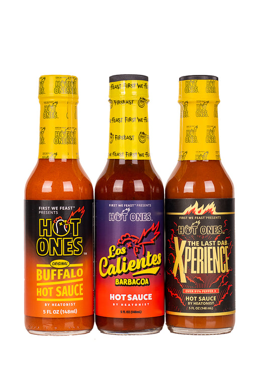 Hot Ones Season 22 Hot Ones Trio Hot Ones Hot Sauce Heatonist 