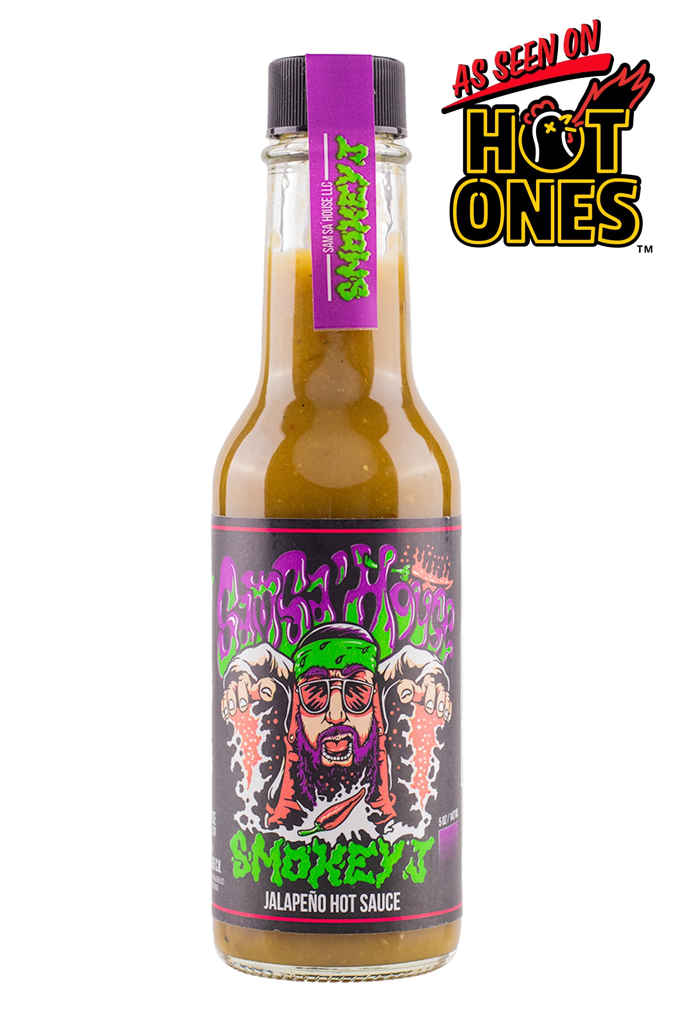 Smokey J Hot Sauce by Sam Sa'House HEATONIST